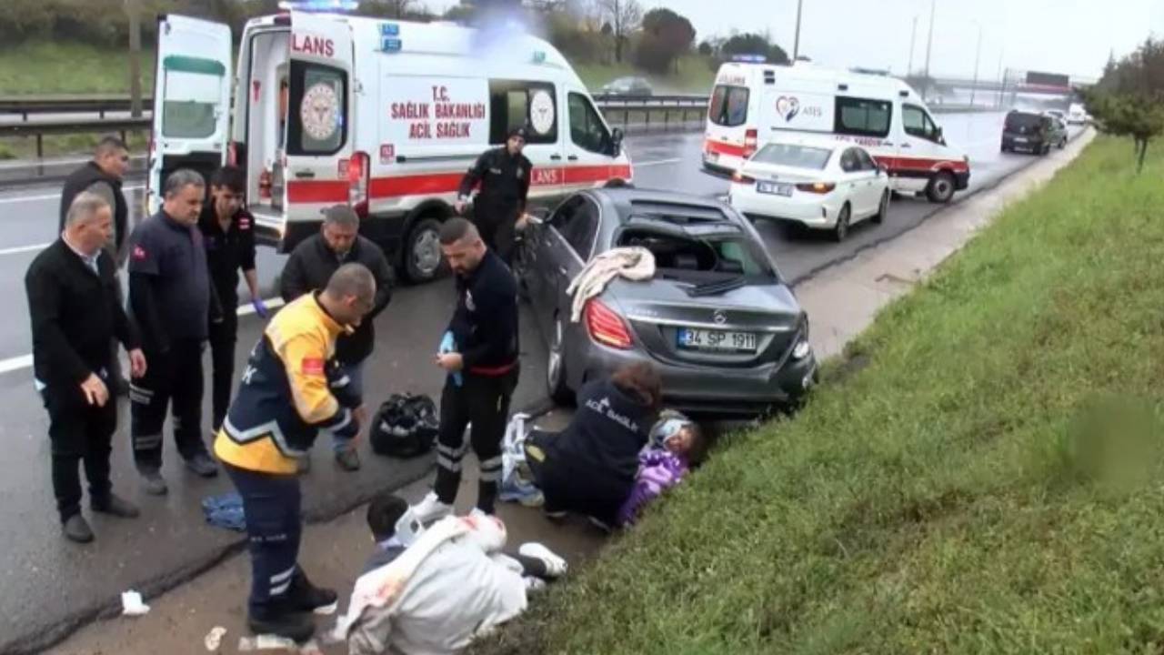 İstanbul’da TEM’de iki ayrı kaza: 3 ölü, 8 yaralı