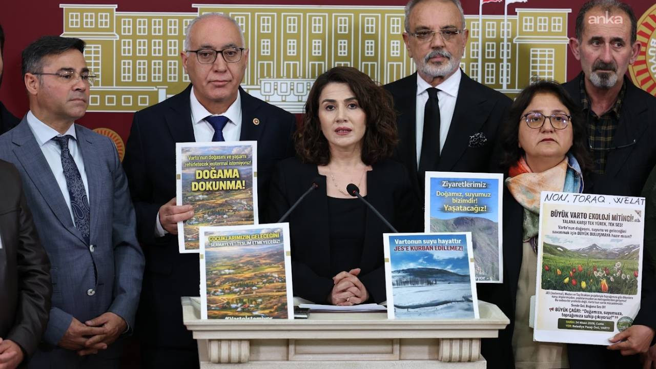 DEM Parti’den Varto’daki JES projesine tepki: 'Bir ilçe yok edilerek sermayeye alan açılıyor'