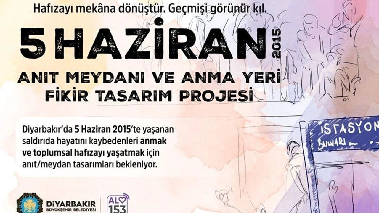 Diyarbakır Büyükşehir Belediyesi'nden 'Hafıza Rotası' için sanatçılara çağrı