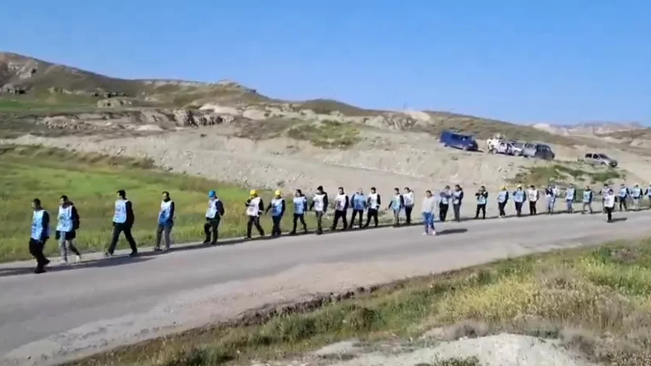 Doruk Madencilik işçileri Ankara yürüyor