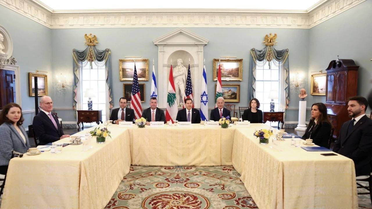 İsrail ve Lübnan görüştü... Taraflar ABD'de 'doğrudan müzakerelere başlama' kararı aldı