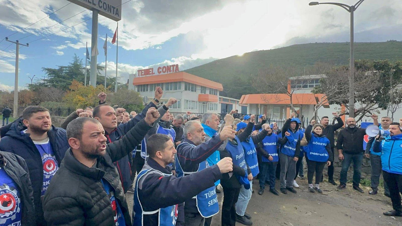 Direnişteki Temel Conta işçilerine ev baskınıyla gözaltı