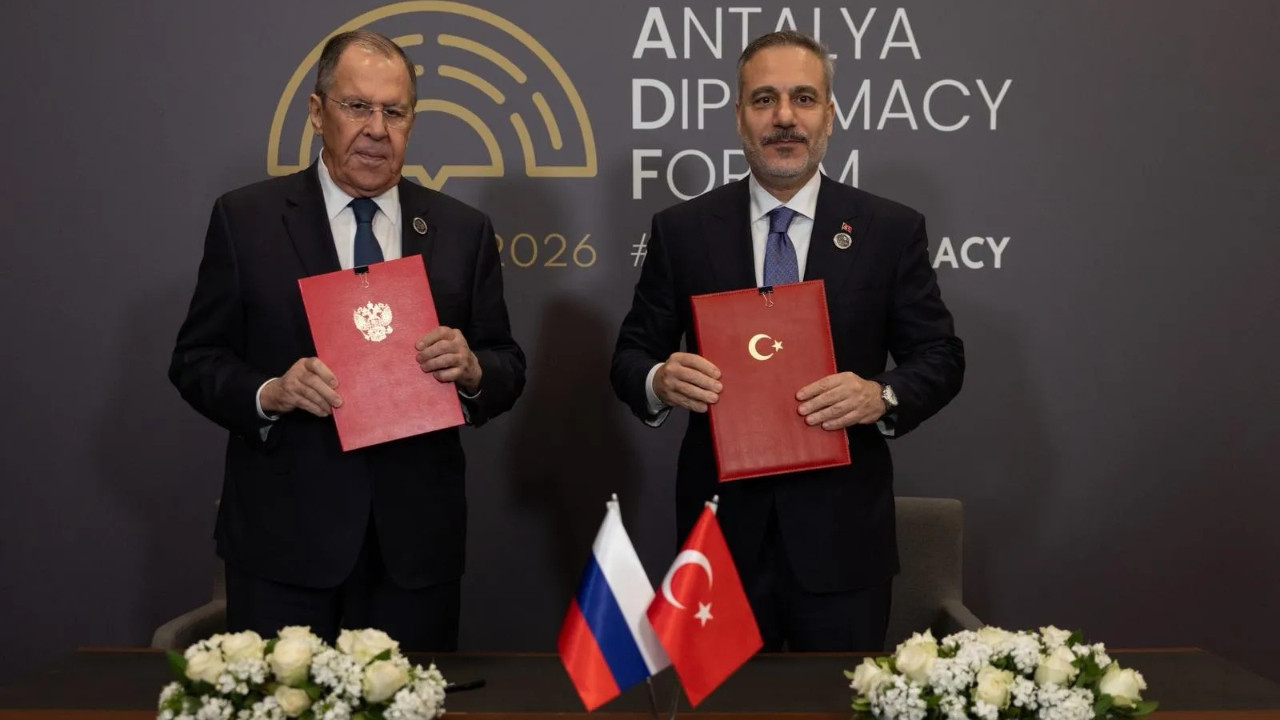 Hakan Fidan ve Sergey Lavrov Antalya'da görüştü