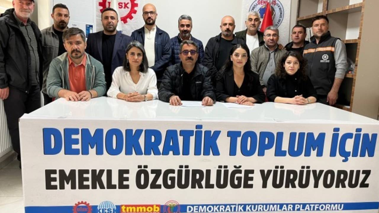 Diyarbakır ve Antep'te 1 Mayıs çağrısı: “Ekmek, barış ve adalet için alanlardayız”