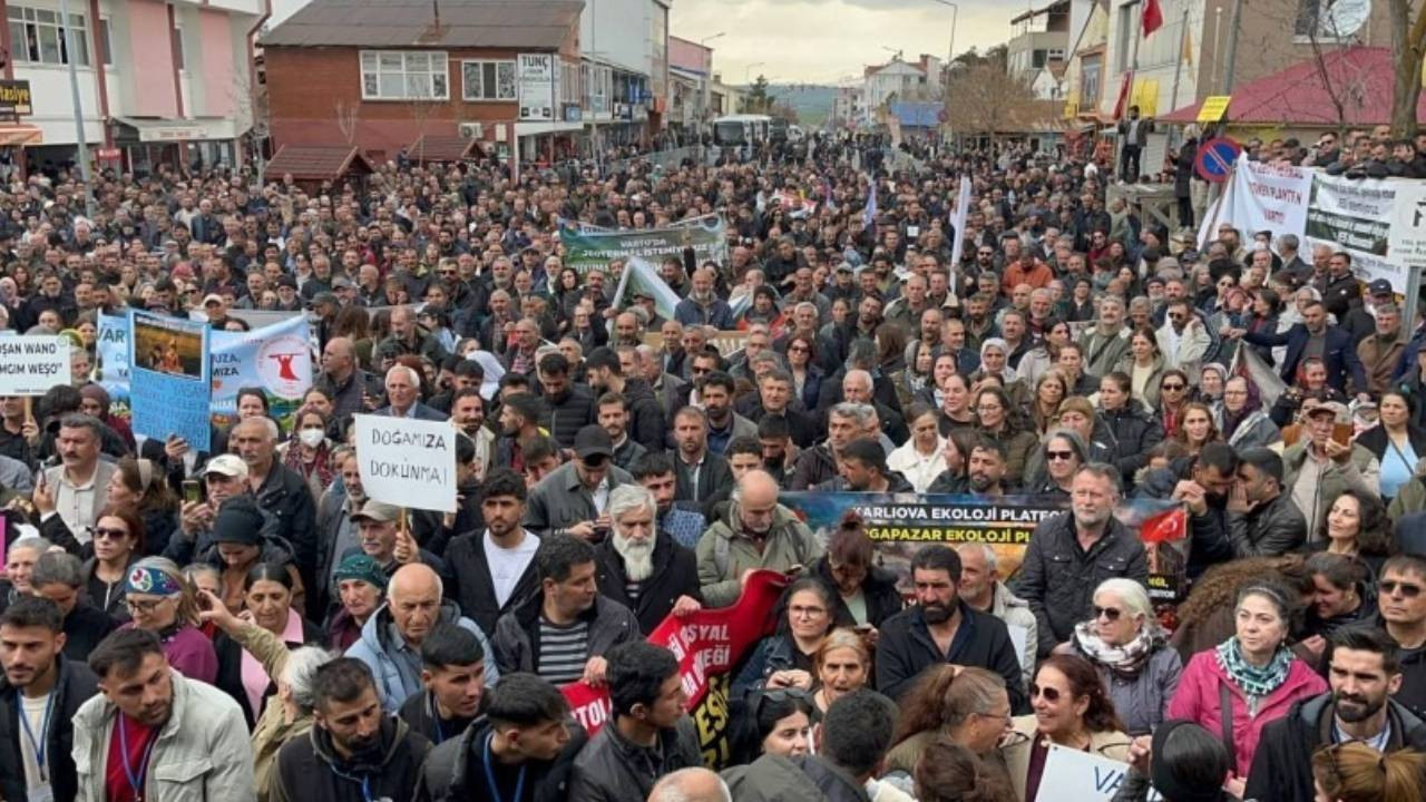 Varto’da JES'e karşı miting: Varto kazanırsa Akbelen kazanacak