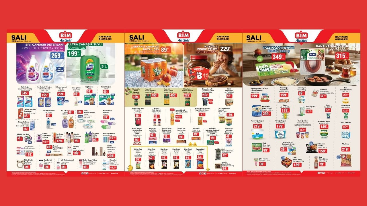 BİM’de Bu Salı Neler Var? 28 Nisan 2026 BİM Aktüel Ürünler Kataloğu ile İndirim Rüzgarı!