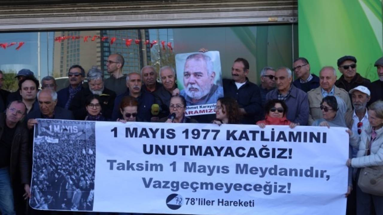 1 Mayıs 1977'de katledilenler Kazancı Yokuşu'nda anıldı