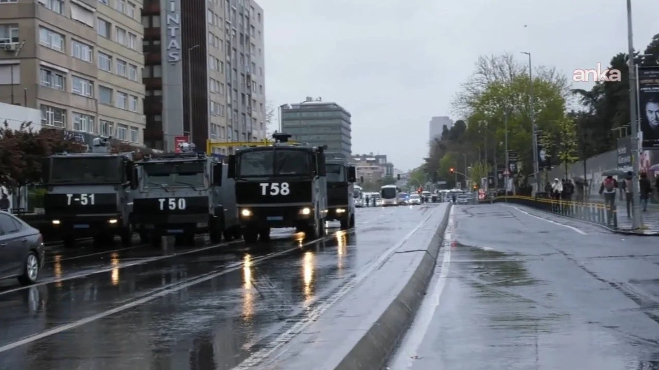 Mecidiyeköy'de 1 Mayıs ablukası