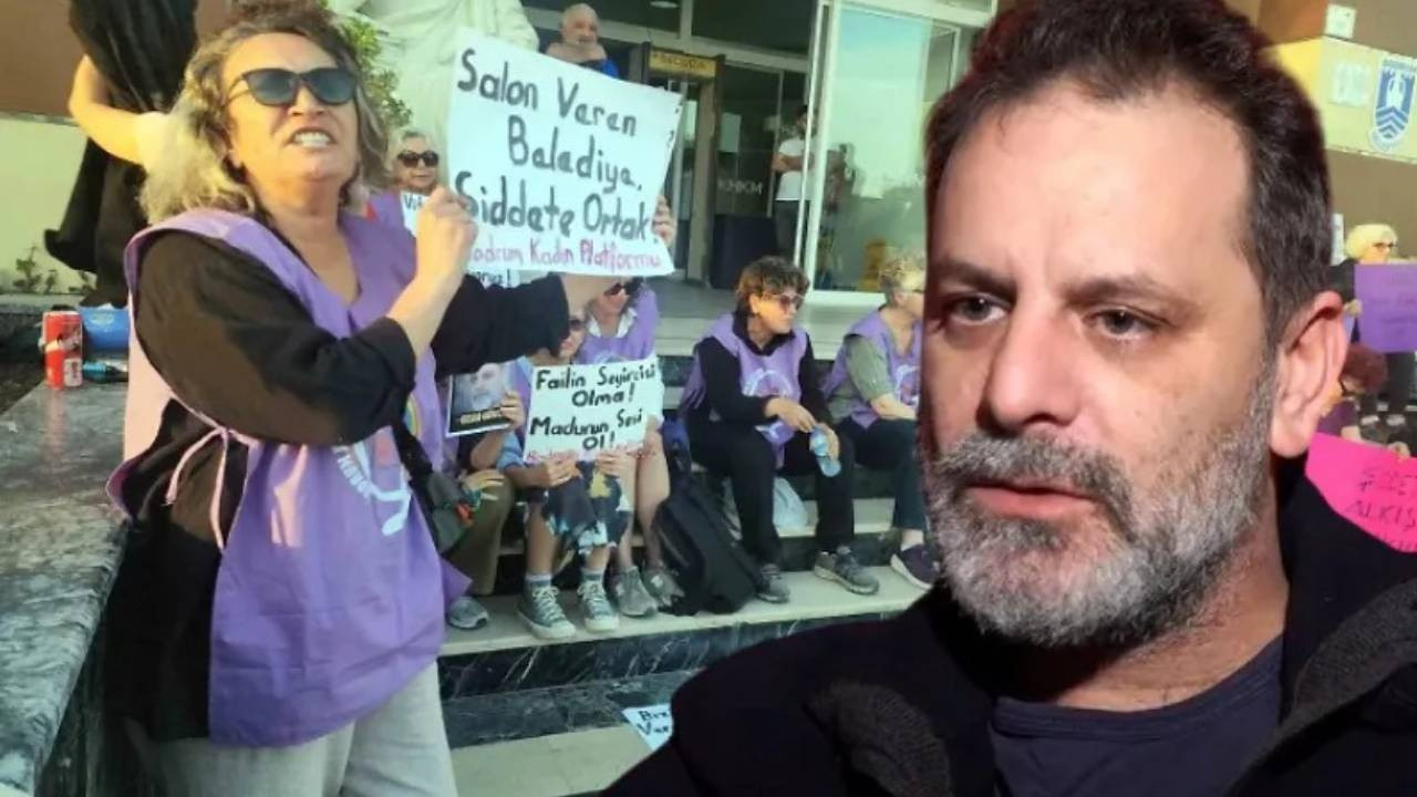 Kadınlardan Ozan Güven protestosu: Şiddet faili sanatla aklanamaz
