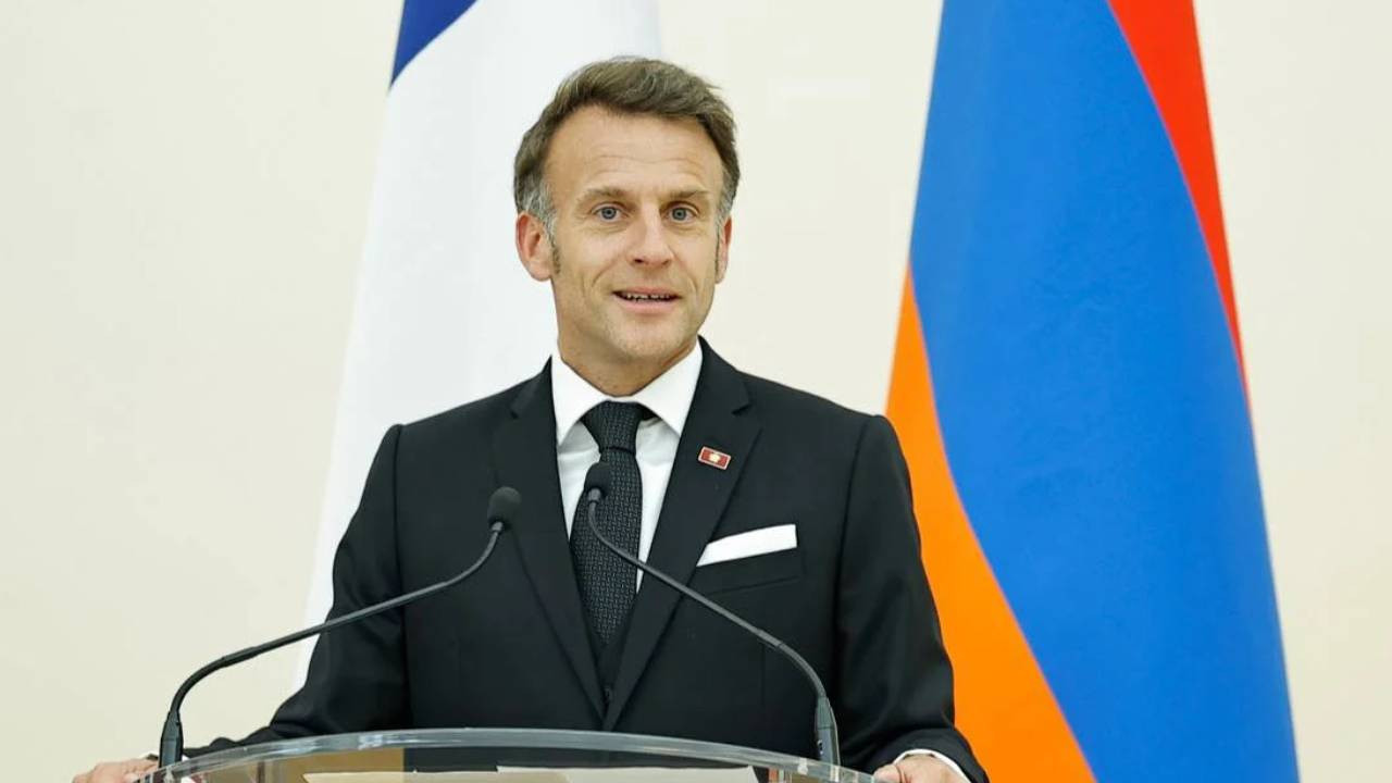 Macron’dan Erivan’da Hrant Dink vurgusu: 'İki yakın halk, iki uzak komşu'
