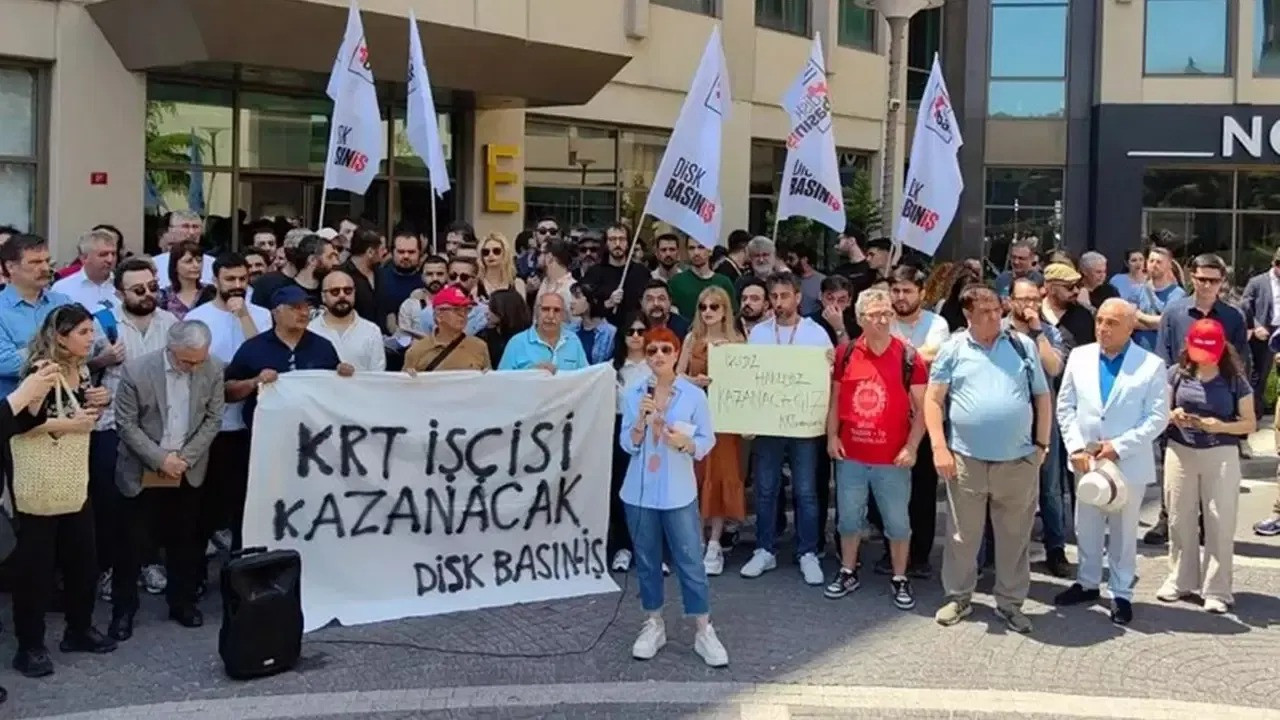 KRT'nin patronundan haklarını arayan gazetecilere suç duyurusu