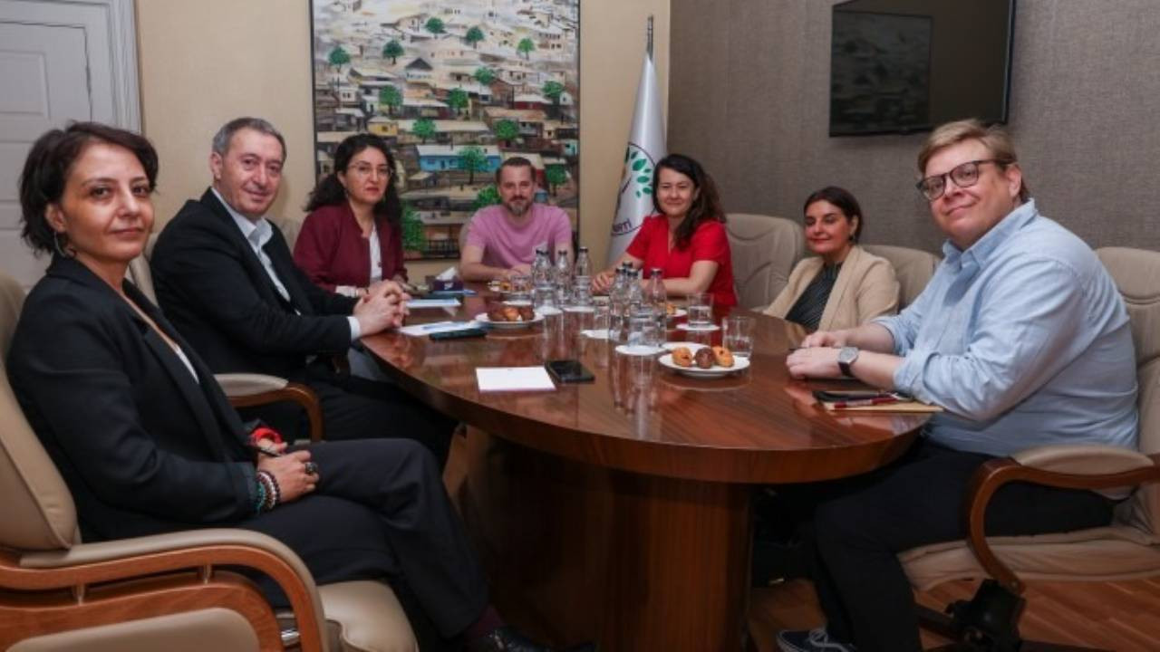 Avrupa Yeşiller Partisi'nden DEM Parti’ye ziyaret