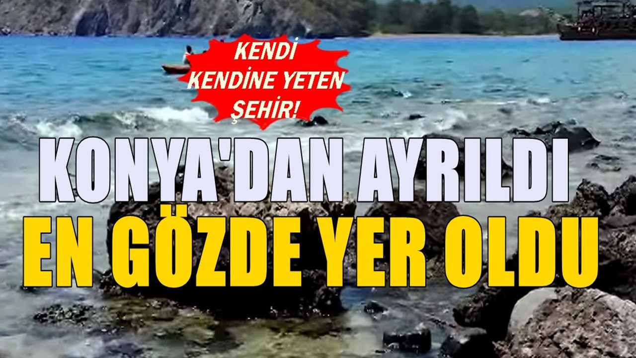 Konya'ya bağlıydı. Akdeniz'in en gözde ili oldu