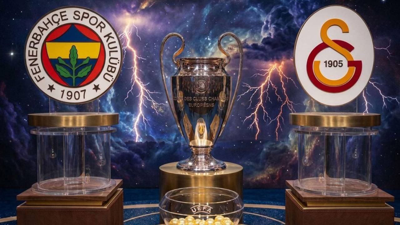 Şampiyonlar Ligi’nde Galatasaray ve Fenerbahçe’nin rakipleri belli oldu