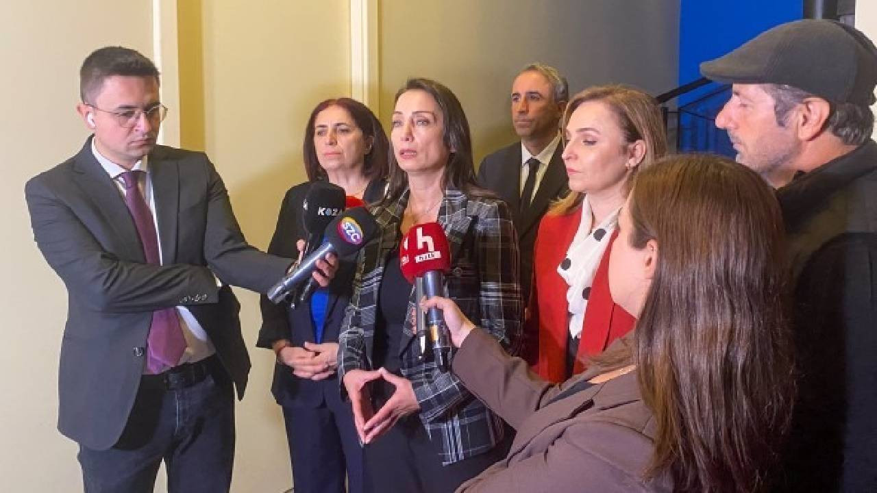DEM Parti’den Halk TV’ye dayanışma ziyareti