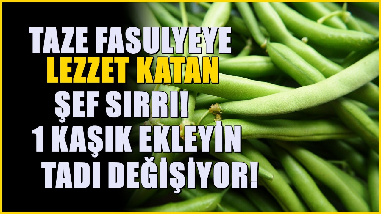 İzmirli aşçıların taze fasulyesinde kuyruk yağı mucizesi