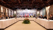 Dolmabahçe'de 3'lü görüşme: Ukrayna, Türkiye ve ABD heyetleri masada