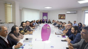 DEM Parti MYK Hatimoğulları ve Bakırhan başkanlığında toplandı