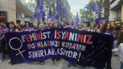 İzmir’de 9’uncu Feminist Gece Yürüyüşü: 'Patriyarkaya isyan'