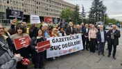 Basın örgütlerinden tutuklu gazeteci Alican Uludağ için eylem