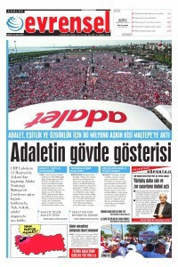 Medya Adalet Mitingi'ni böyle gördü - Resim : 5