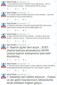 'Dar gelirli ailelere referandum baskısı' - Resim : 1