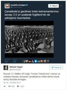 Nazi birliğini Çanakkale'deki askerler yaptı! - Resim : 1