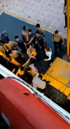 Adalar vapurundaki yer tartışmasında kadına şiddet - Resim : 1