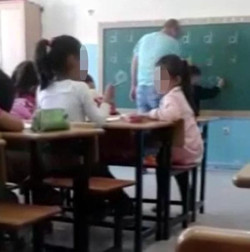 Dayakçı öğretmene aileden tepki - Resim : 1