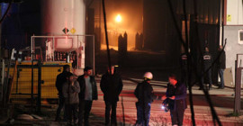 Kocaeli'de gaz dolum tesisinde yangın