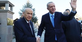 Erdoğan-Bahçeli görüşmesi sona erdi: Gündem İmralı ve Suriye