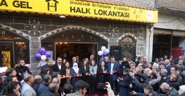 Diyarbakır'da üçüncü halk lokantası Sur'da açıldı