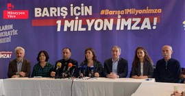 HDK'den 'Barış için 1 milyon imza' kampanyası