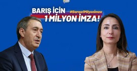 ‘Barış için 1 milyon imza’ kampanyası: DEM Parti Eş Genel başkanlarından destek çağrısı