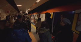 Kadıköy- Sabiha Gökçen Havalimanı metro hattında elektrikler kesildi