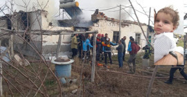 Tek katlı evde çıkan yangında 3 yaşındaki bebek öldü