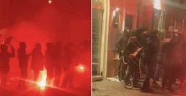 Lazio ile Real Sociedad maçı öncesi üç taraftar bıçaklandı