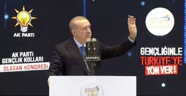 Erdoğan, AKP gençliğini övdü, Gezi'yi hedef aldı