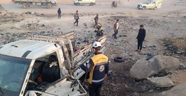 Suriye Sivil Savunması: Minbiç'in dış mahallelerinde bombalı araç patladı