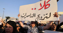 Irak'ta çocuk evliliklerin önünü açan yasaya durdurma kararı