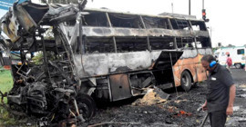 Meksika'da otobüs kazası: 41 ölü