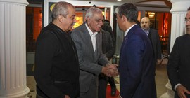 Özgür Özel Ahmet Türk’ü ziyaret etti