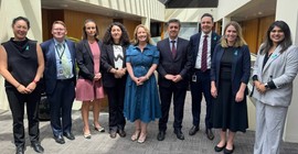 DEM Parti heyeti Avustralya'da temaslarda bulundu