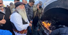 Dersim'de Hızır Cemi’nde barış ve kardeşlik dilendi
