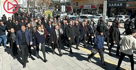 CHP heyeti Van'da... Başarır: İrademizi vermiyoruz, vermeyeceğiz