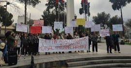 Tire'de yol projesi için ağaç kesimi başladı, köylüler direnişe geçti