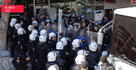Van'da polis şiddeti... Alökmen: Halkın direnişine karşı kinin dışa vurumu
