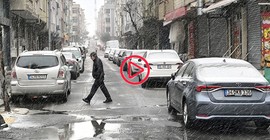İstanbul'da beklenen kar yağışı başladı