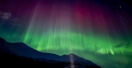 Norveç'te Kuzey Işıkları görüntülendi