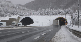 Bolu Dağı geçişinde kar durdu, ulaşım normale döndü